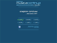 Tablet Screenshot of musicacontinua.com